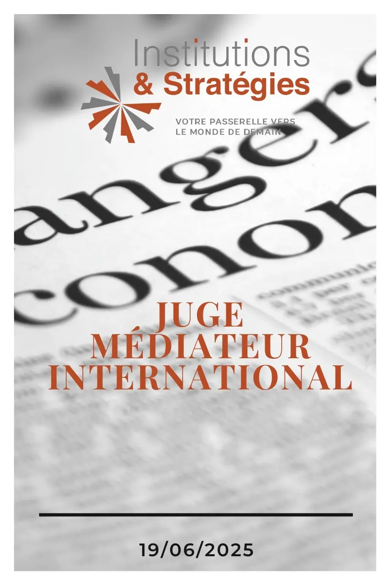 Juge médiateur international